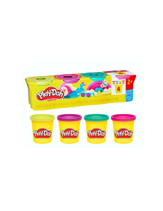 PLAYDOH G0512 SET 4 VASETTI ASSORTITI
