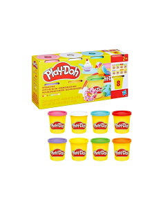 PLAYDOH G0513 SET 8 VASETTI ASSORTITO