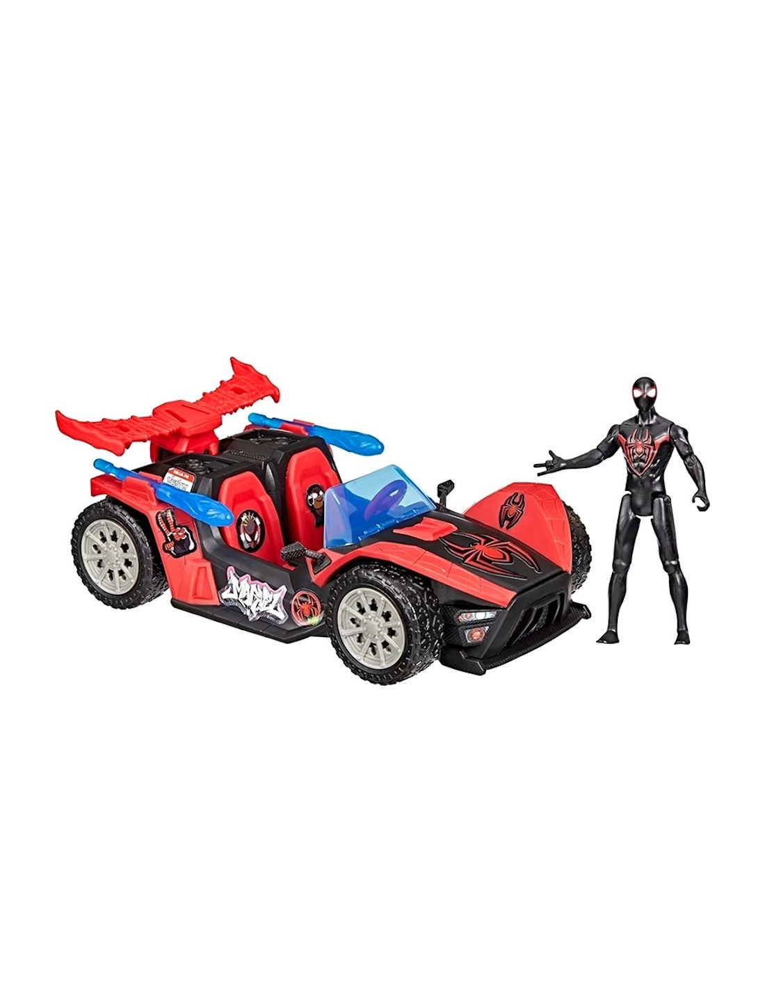 SPIDERMAN G0736 VENOMVERSUS MILES BLAST RACER