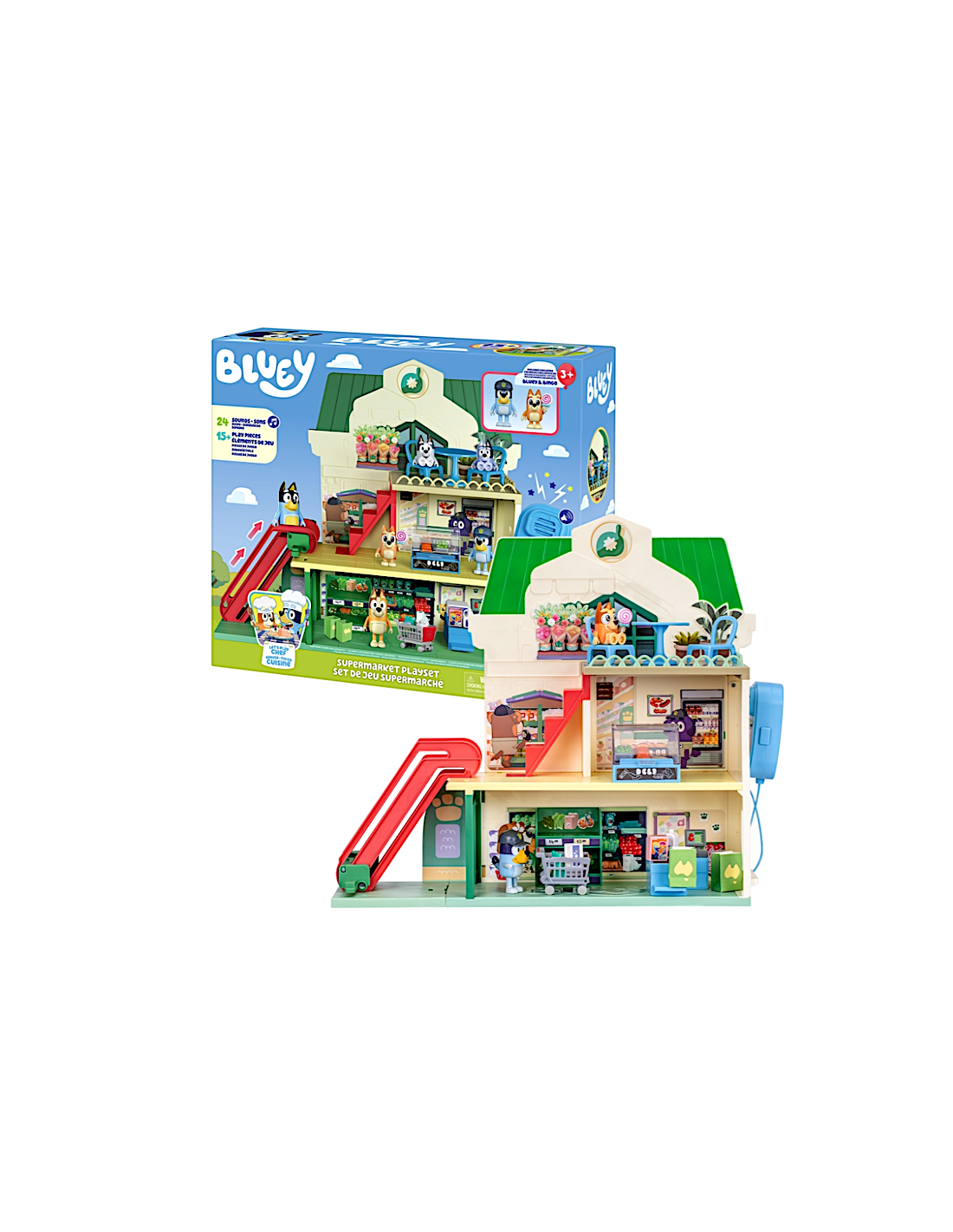 BLUEY 18918 PLAYSET SUPERMERCATO