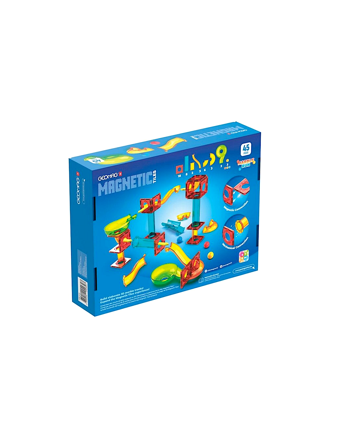 GEOMAG 4232 MARBLE RUN 45PZ MAGNETIC TILES