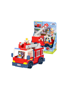 BLUEY CAMION DEI POMPIERI, GIOCO PER BAMBINI CON ACCESSORI E FIGURE