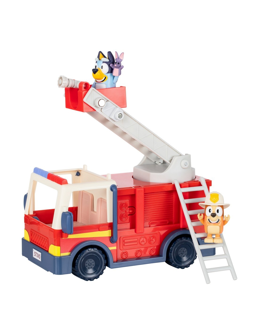 BLUEY CAMION DEI POMPIERI, GIOCO PER BAMBINI CON ACCESSORI E FIGURE
