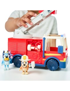 BLUEY CAMION DEI POMPIERI, GIOCO PER BAMBINI CON ACCESSORI E FIGURE