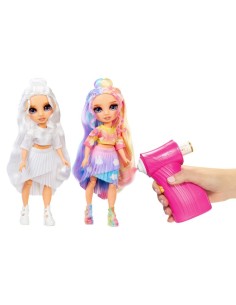 RAINBOW HIGH  BAMBOLA AIRBRUSH CREATE CON KIT AEROGRAFO E PENNARELLI LAVABILI