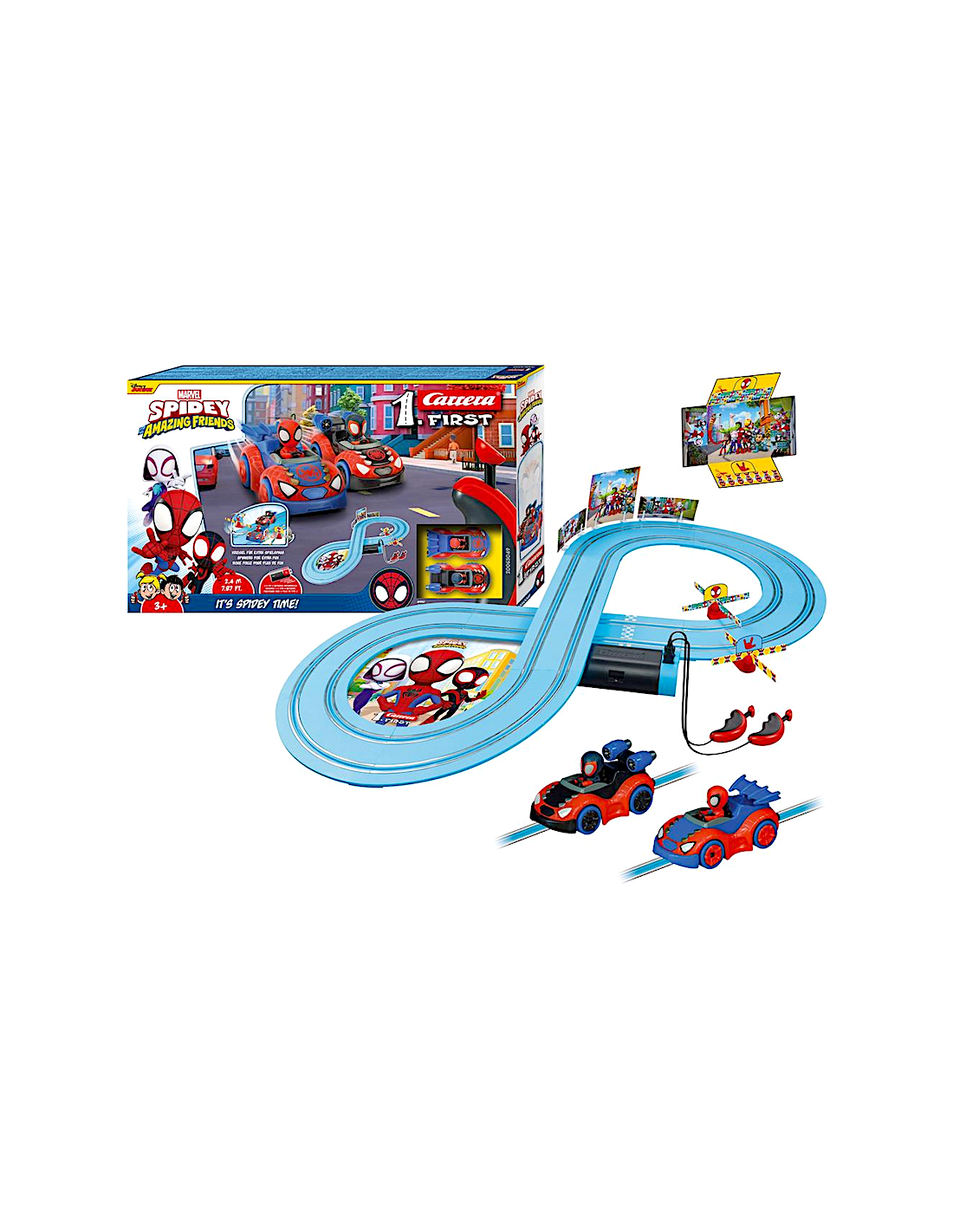 SPIDEY 20063049 PISTA DA CORSA CON 2 VEICOLI