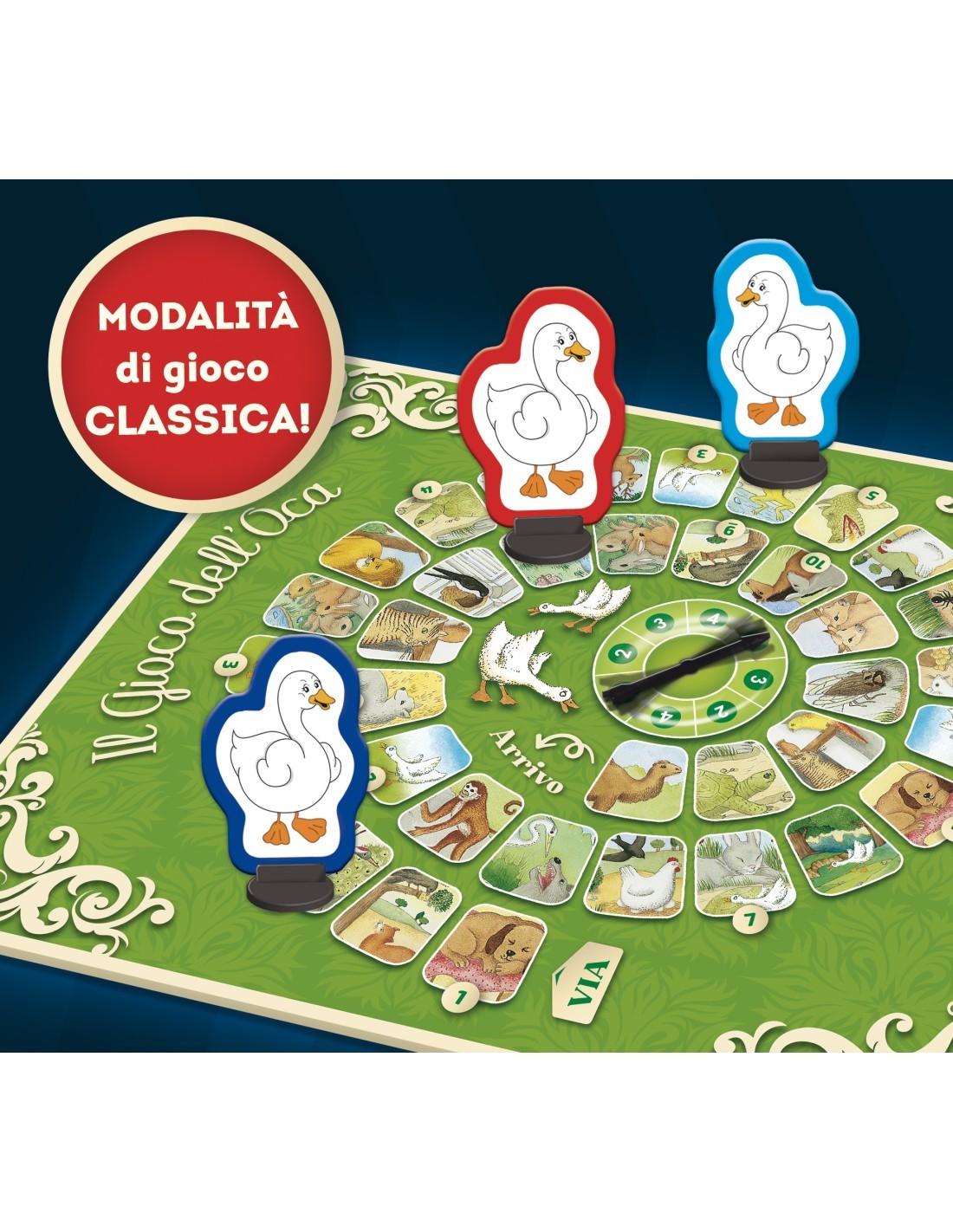 LUDOTECA GIOCO DELL'OCA 60535 LISCIANI su TreG Ingrosso