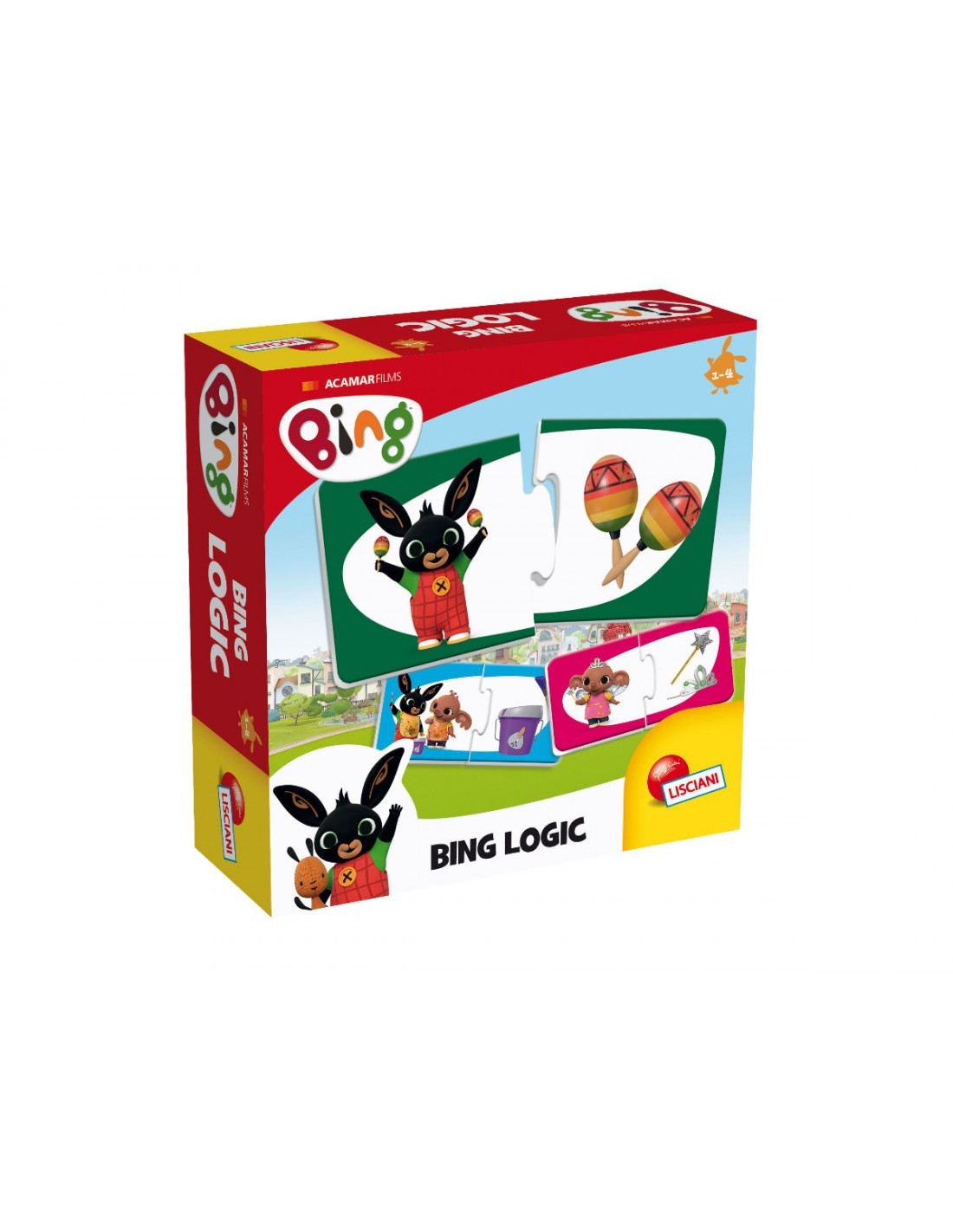 BING MAXIPUZZLE 24PZ 74716 LISCIANI su TreG Ingrosso