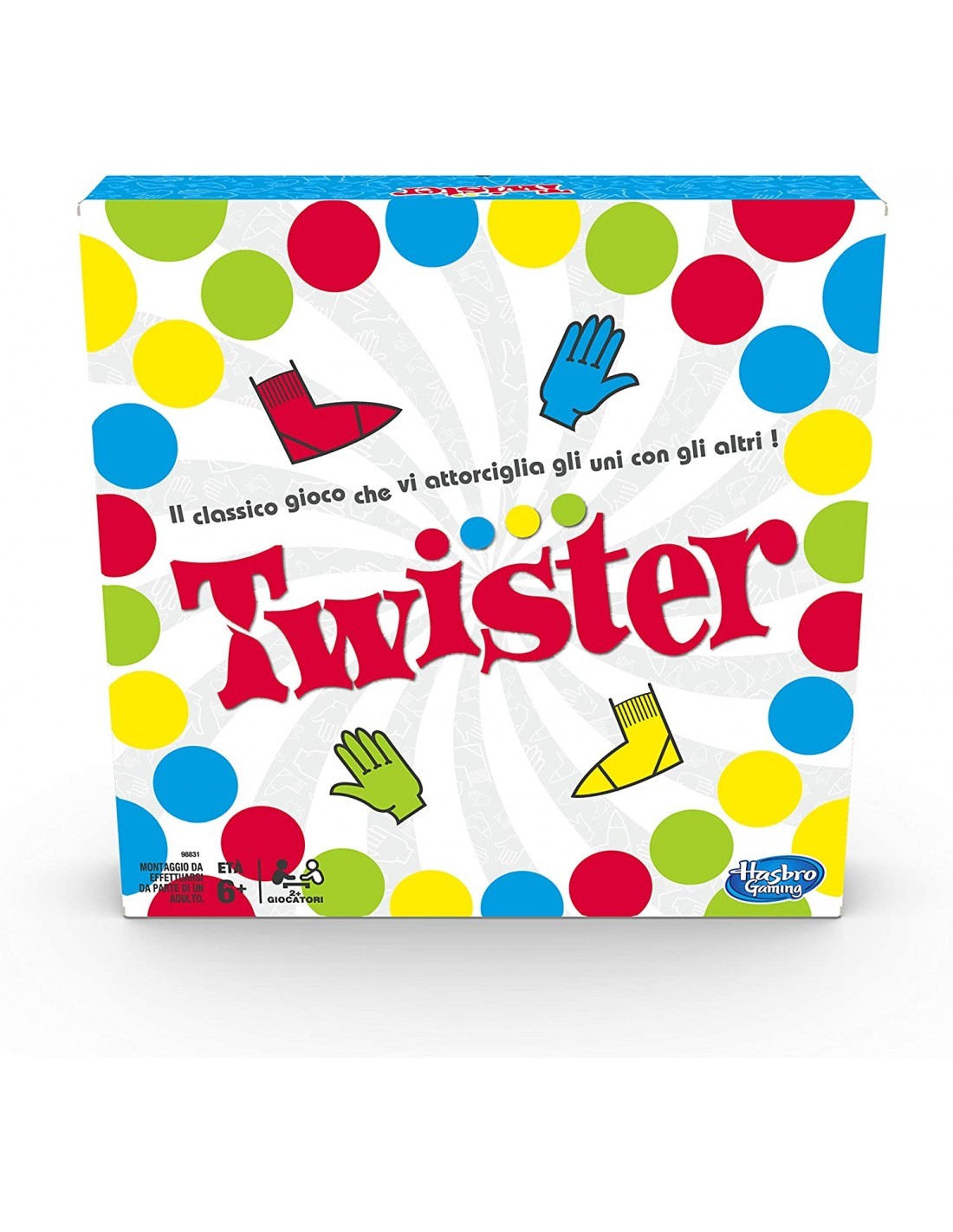 GIOCO IN SCATOLA TWISTER 98831103 HASBRO su TreG Ingrosso