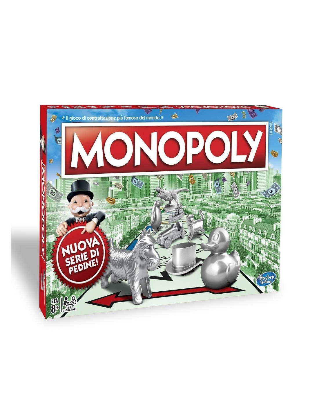 GIOCO MONOPOLY CLASSIC C1009103 HASBRO su TreG Ingrosso