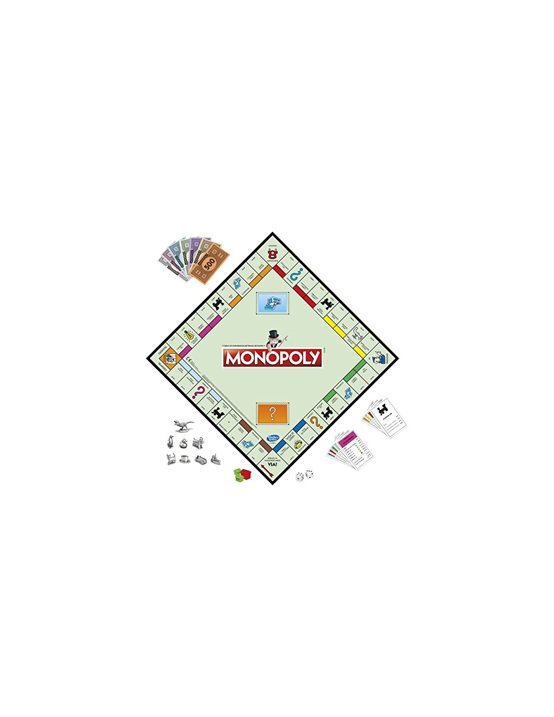 GIOCO MONOPOLY CLASSIC C1009103 HASBRO su TreG Ingrosso