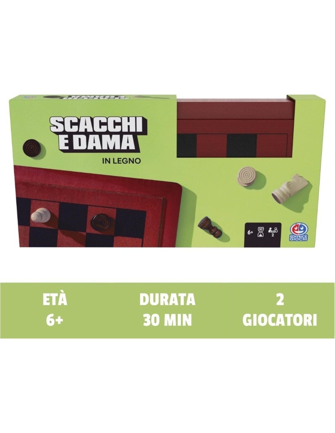 SCACCHI & DAMA 6036101 LEGNO su TreG Ingrosso