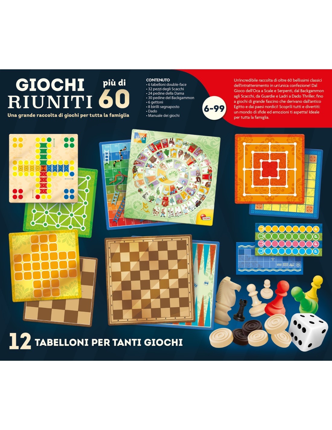 GIOCO 57023 60 GIOCHI RIUNITI su TreG Ingrosso