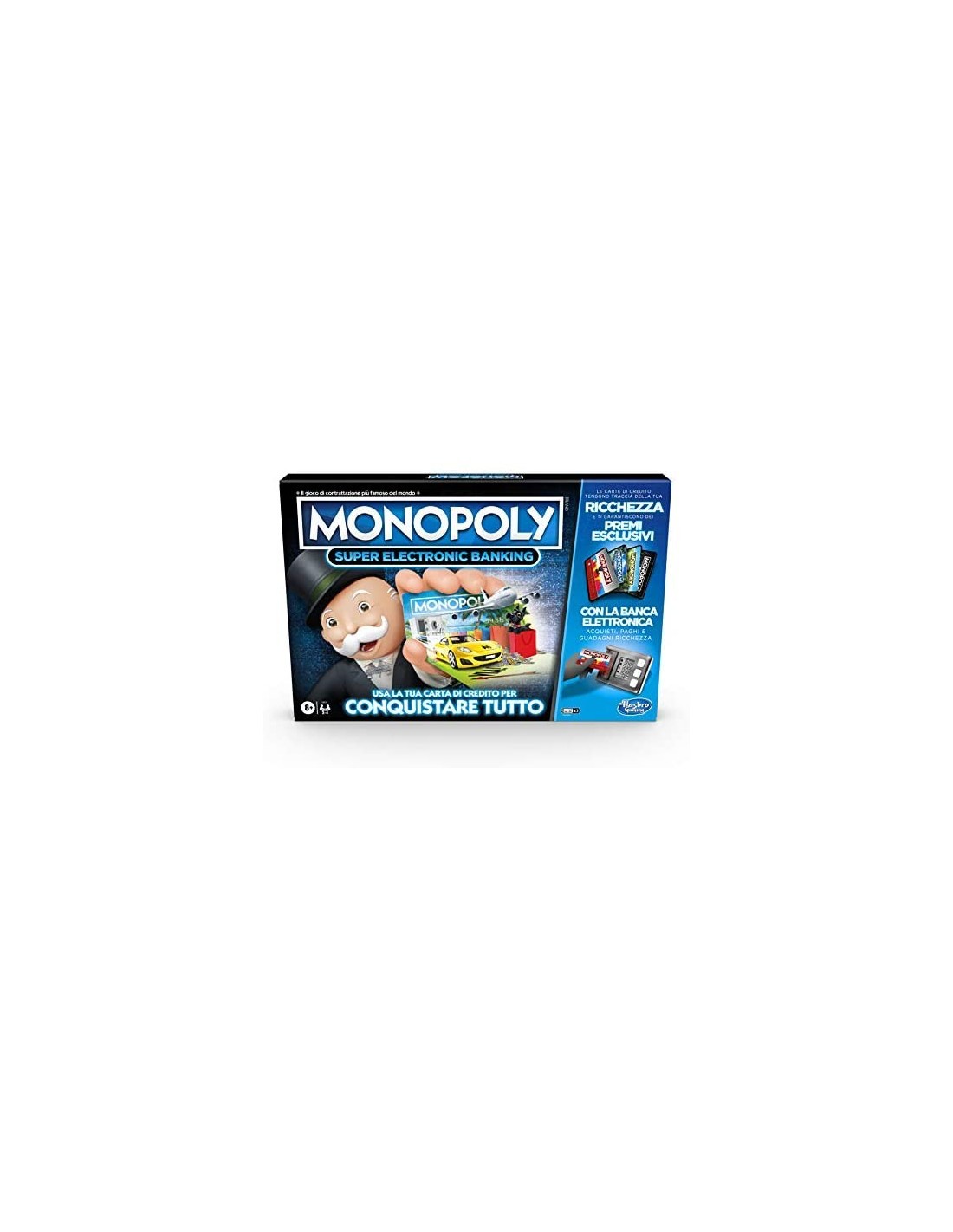 GIOCO E8978 MONOPOLY SUPER ELECTRONIC BANKING su TreG Ingrosso