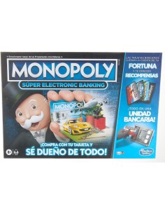 GIOCO E8978 MONOPOLY SUPER ELECTRONIC BANKING su TreG Ingrosso