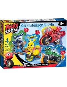 RICKY ZOOM 03055 4 PUZZLE IN 1 su TreG Ingrosso