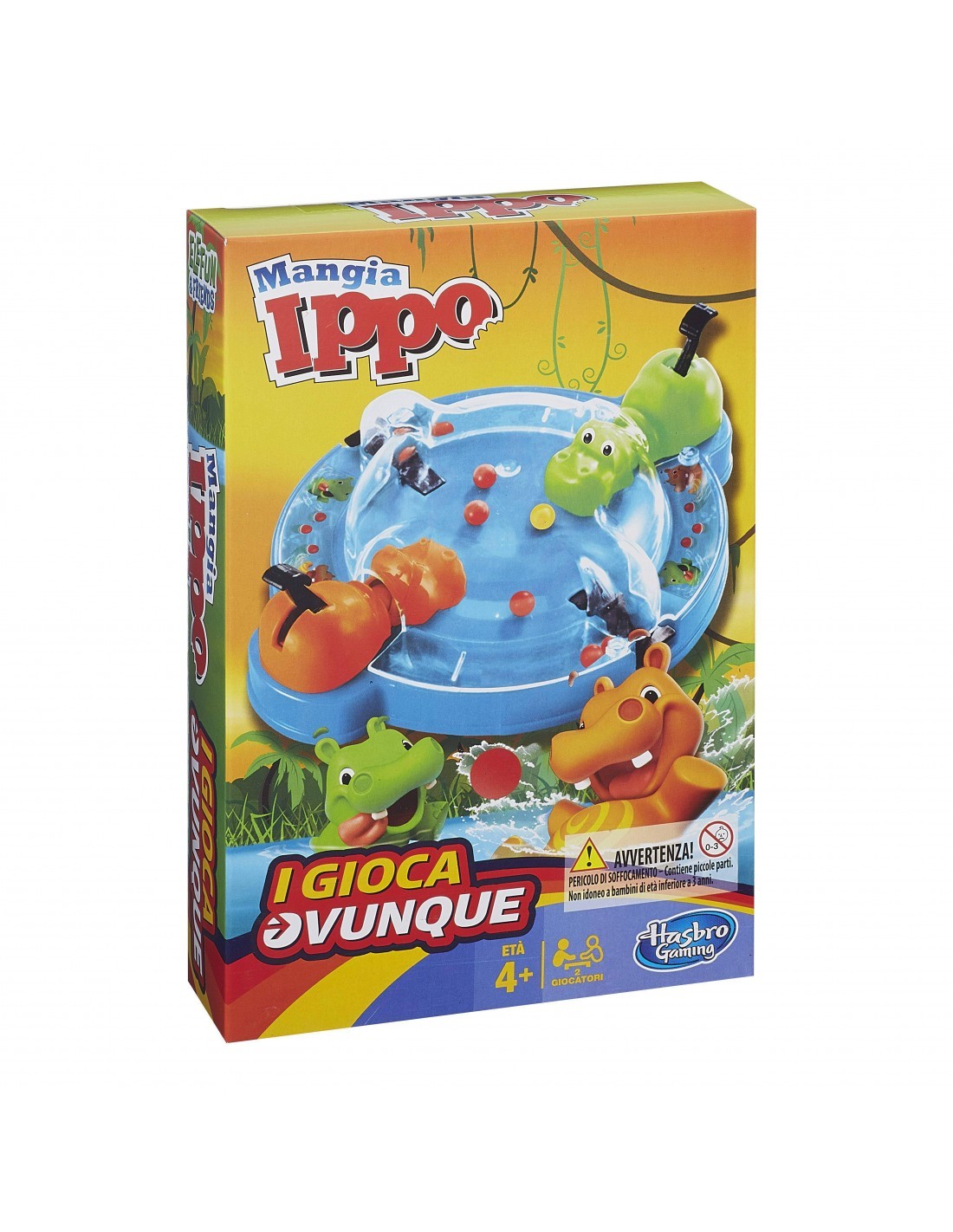 GIOCO MANGIA IPPO TRAVEL B1001103 HASBRO su TreG Ingrosso