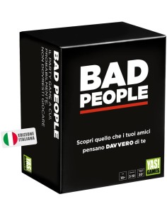 Rocco Giocattoli Bad People, gioco da tavolo per adulti, serate tra amici, gioco divertente, giochi di società 18+