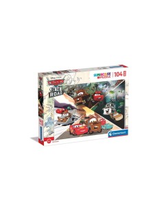 CLEMENTONI MAXIPUZZLE 104PZ CARS ON THE ROAD