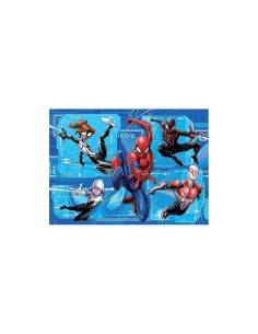 Marvel Puzzle DF Maxi Floor 108 Pezzi Spiderman - Puzzle Double Face