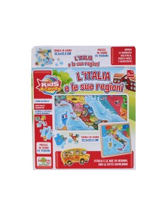 PUZZLE ITALIA 11165 LEGNO 25 PEZZI