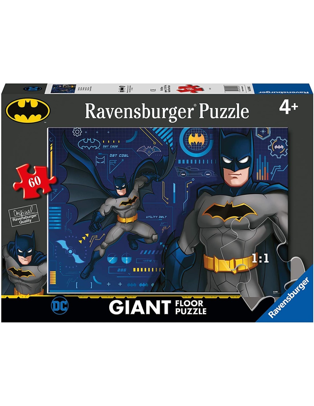 BATMAN 03096 MAXIPUZZLE 60PZ su TreG Ingrosso