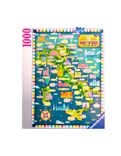PUZZLE 17606 1000PZ MAPPA DEI VINI ITALIA