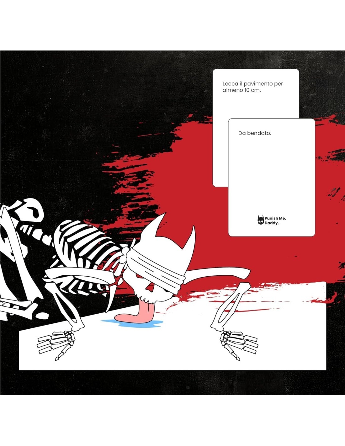Rocco Giocattoli Punish Me, Daddy, Gioco da Tavolo, Sfide Divertenti, Gioco di Gruppo, 18+