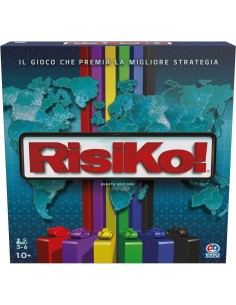 Editrice Giochi Risiko, Giochi da Tavolo di Strategia, Edizione 2023, per 3-6 Giocatori, Adatto per Famiglia e Amici, 10+ Anni