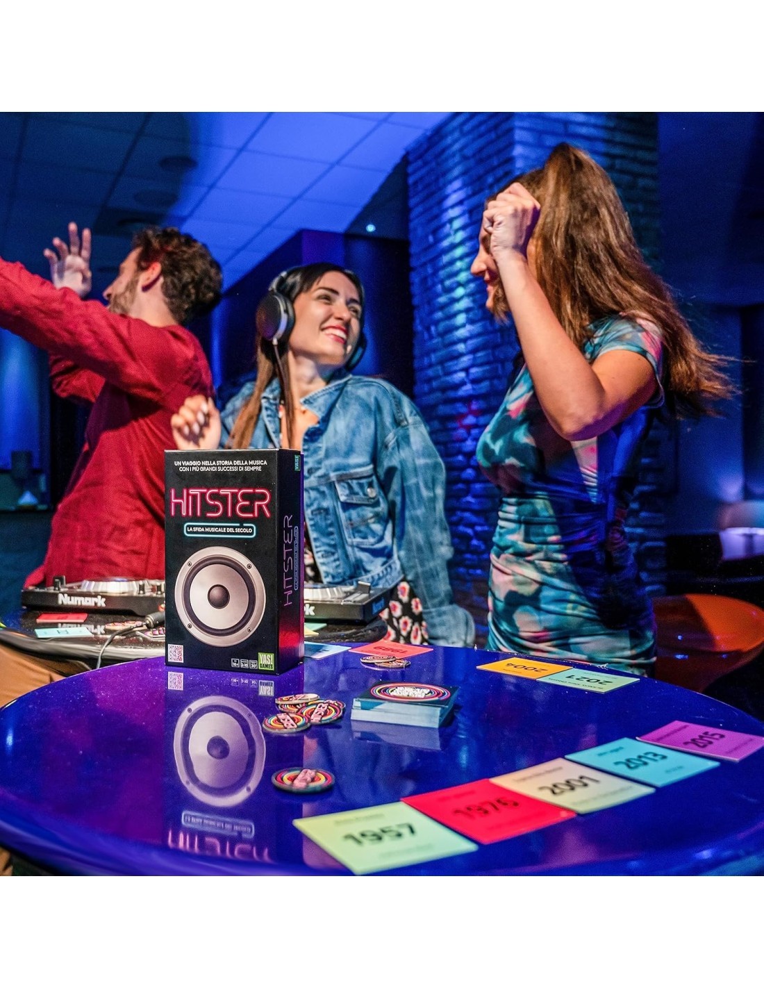 Hitster – Gioco da Tavolo Musicale, Party Game con 300 Hit Musicali