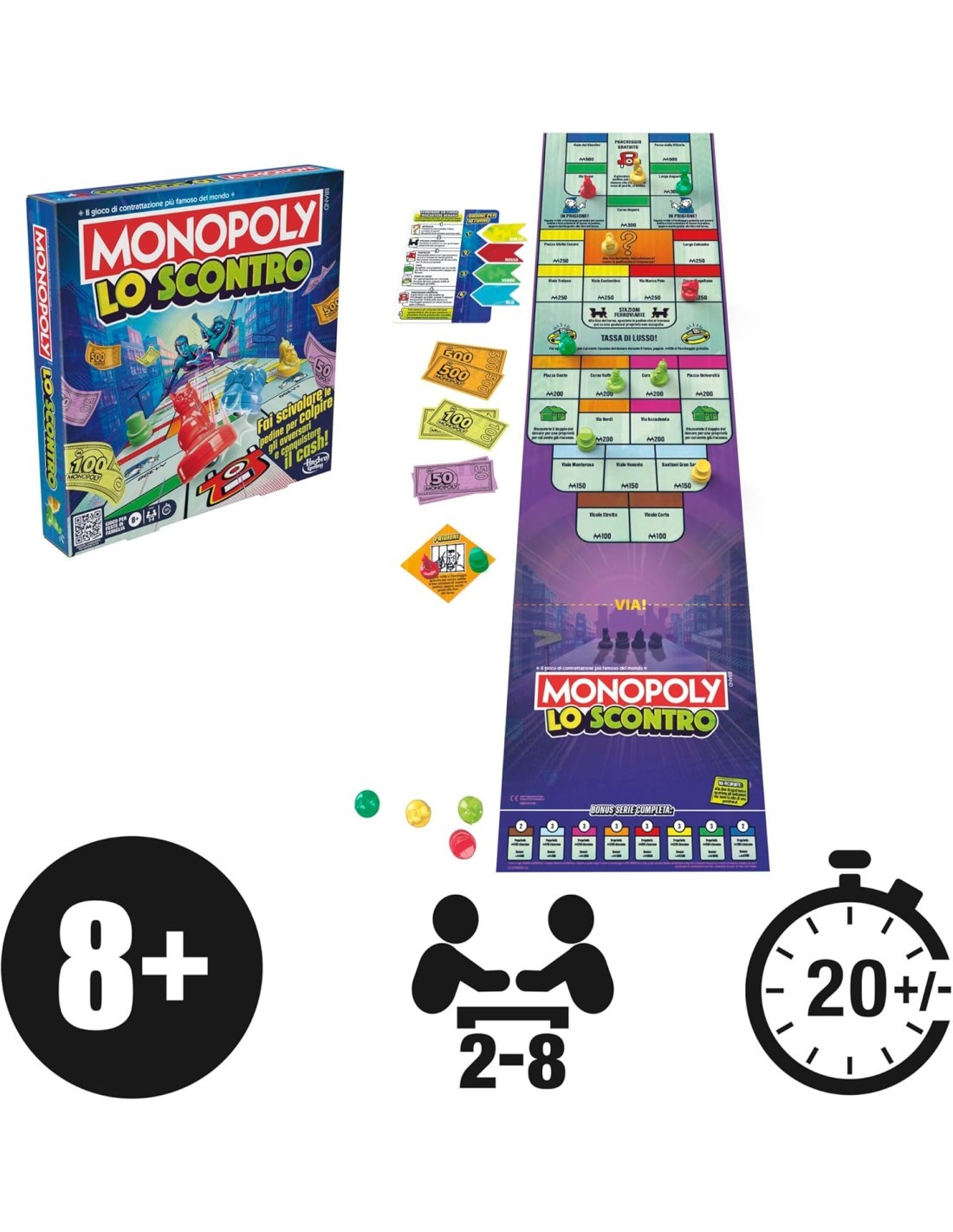 GIOCO F8995 MONOPOLY LO SCONTRO