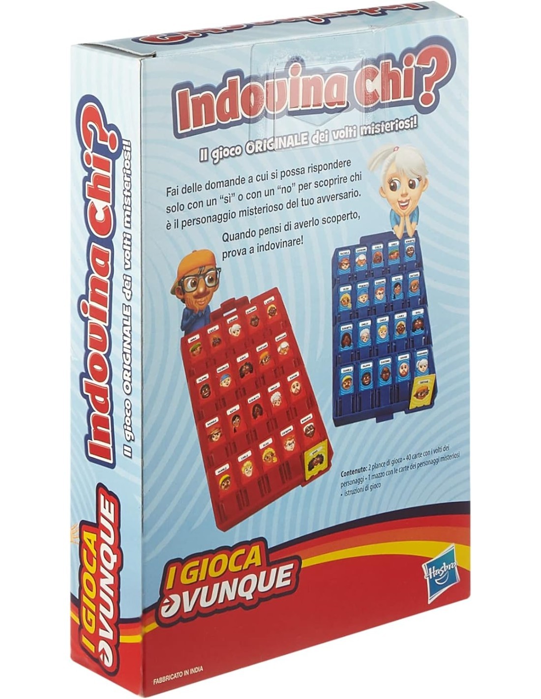 GIOCO IN SCATOLA INDOVINA CHI TRAVEL