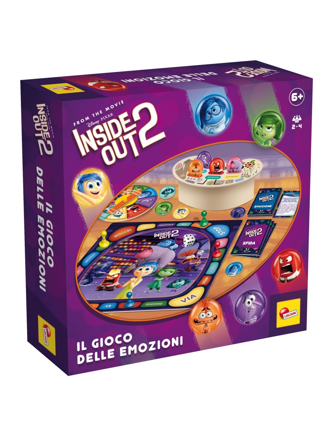 INSIDE OUT 2 IL GIOCO DELLE EMOZIONI, GIOCO DA TAVOLO BAMBINI