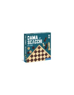 GIOCO 16828 DAMA E SCACCHI IN LEGNO