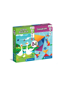 GIOCO 2IN1 16577 GIOCO DELL'OCA / TANGRAM