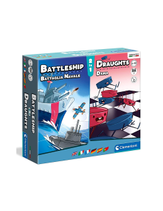 GIOCO 2IN1 16576 BATTAGLIA NAVALE / DAMA