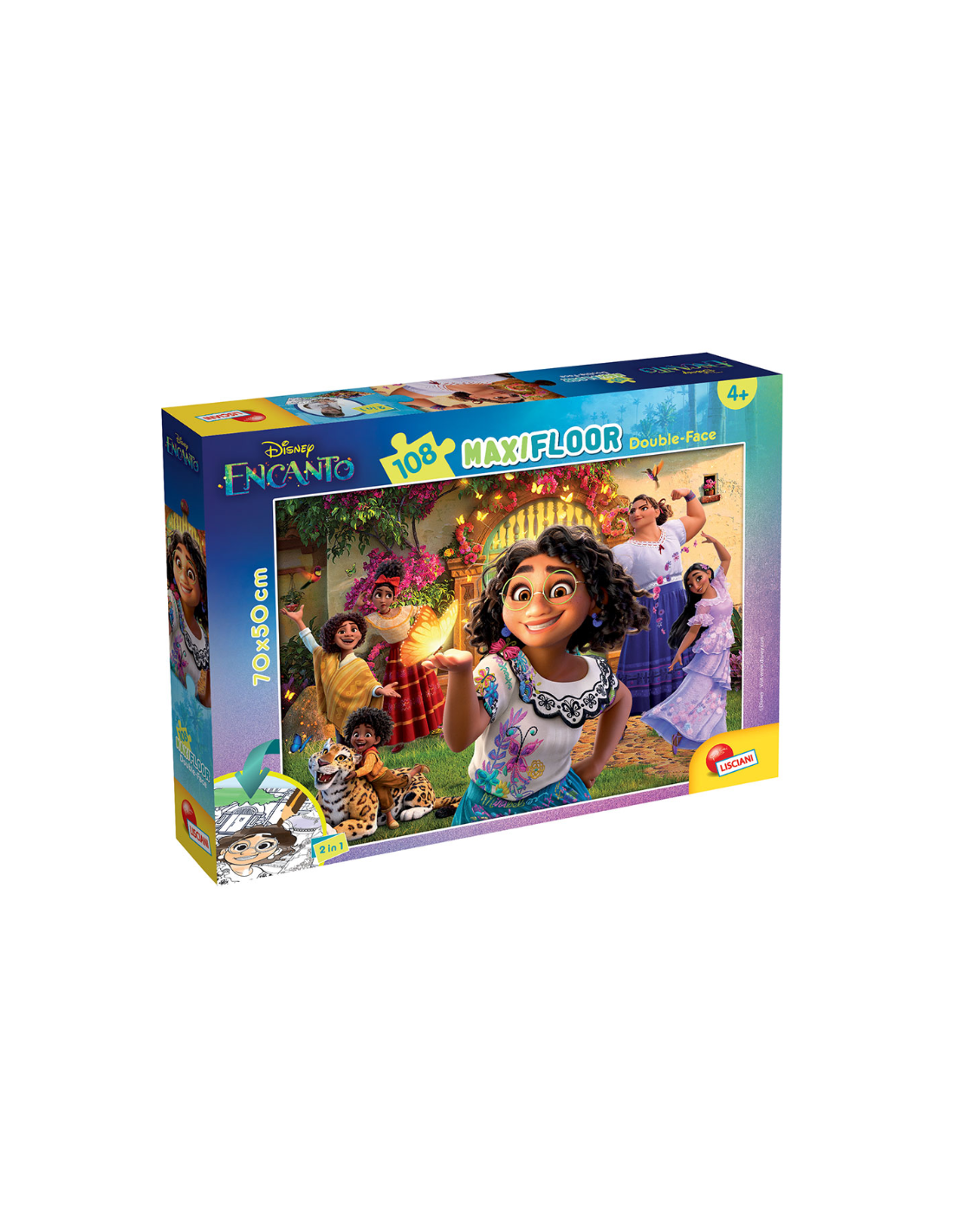 DISNEY PUZZLE, DF MAXI FLOOR 108 PEZZI, ENCANTO, PUZZLE BAMBINI