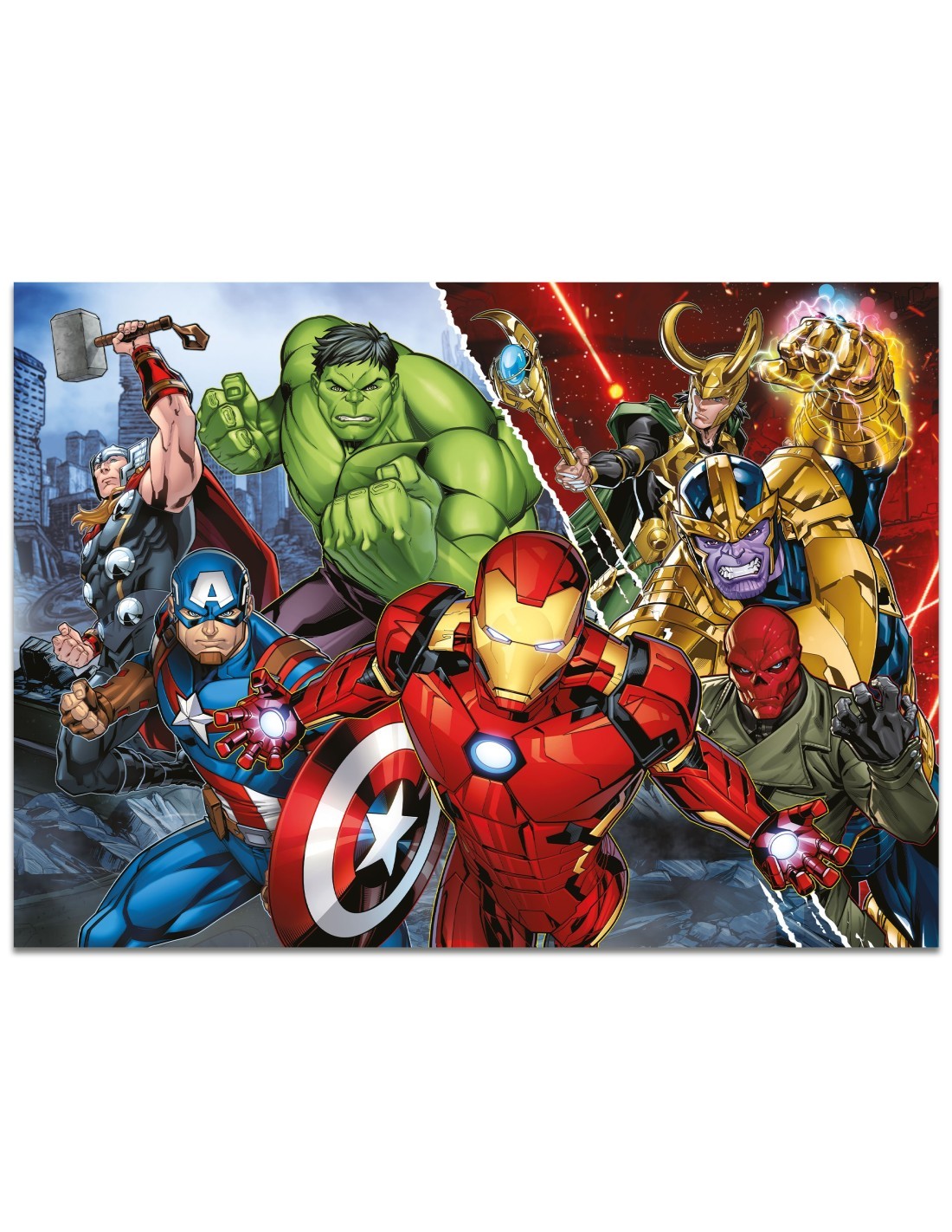 Marvel Puzzle Df Maxi Floor 108 Avengers