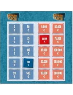 Affari tuoi Pocket Clementoni – Gioco da tavolo tascabile 8+ anni con 20 pacchi e tabellone