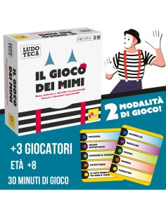 LUDOTECA 110469 IL GIOCO DEI MIMI GIOCO DA TAVOLO, CARTE E PEDINE 2