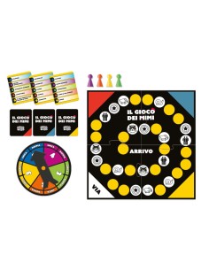 LUDOTECA 110469 IL GIOCO DEI MIMI GIOCO DA TAVOLO, CARTE E PEDINE