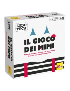LUDOTECA 110469 IL GIOCO DEI MIMI GIOCO DA TAVOLO, CARTE E PEDINE
