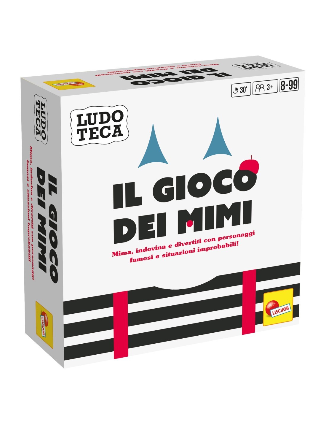 LUDOTECA 110469 IL GIOCO DEI MIMI GIOCO DA TAVOLO, CARTE E PEDINE