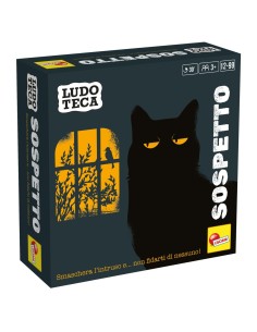 LUDOTECA SOSPETTO, GIOCO DA TAVOLO, CARTE E PEDINE, TABELLONE E GETTONI
