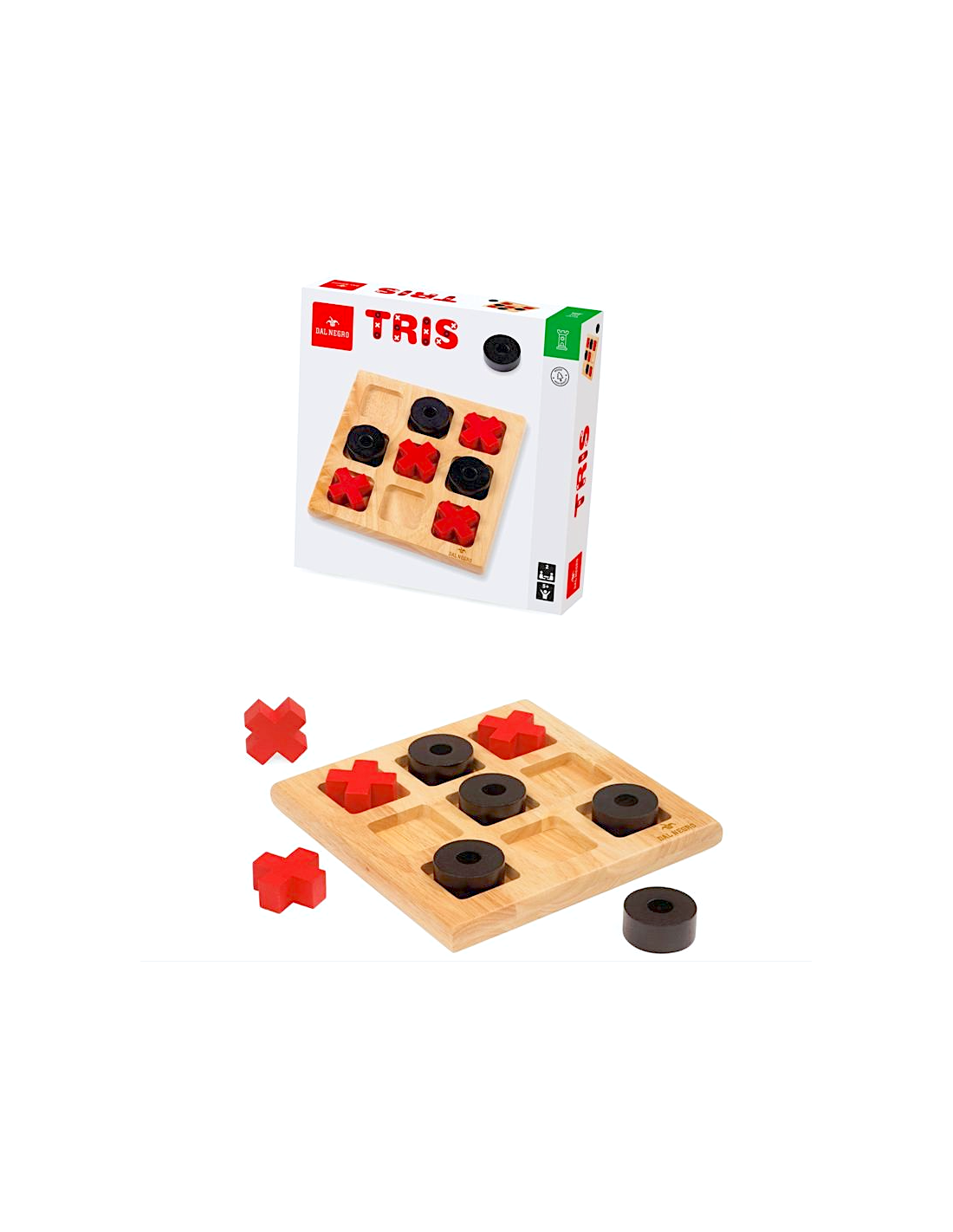 GIOCO LEGNO 054239 TRIS