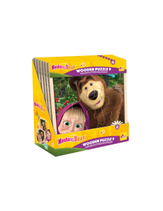 MASHA ORSO PUZZLE LEGNO 9PZ