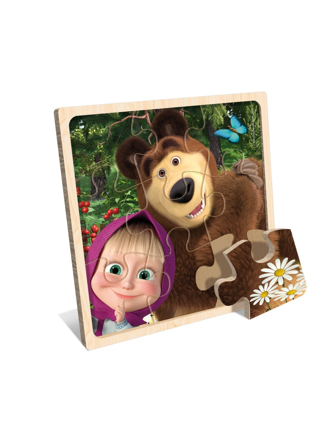 MASHA ORSO PUZZLE LEGNO 9PZ