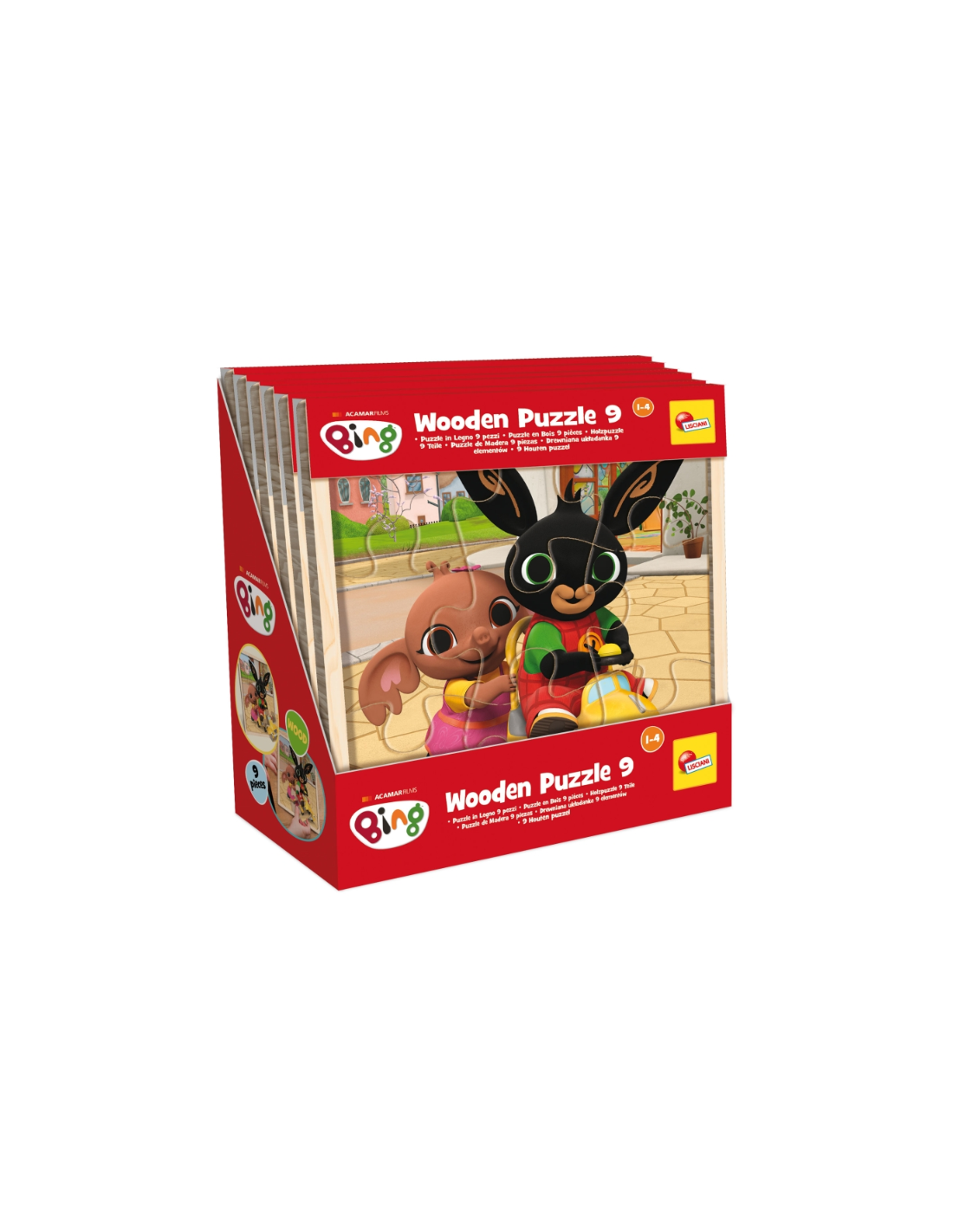 BING PUZZLE IN LEGNO 9PZ