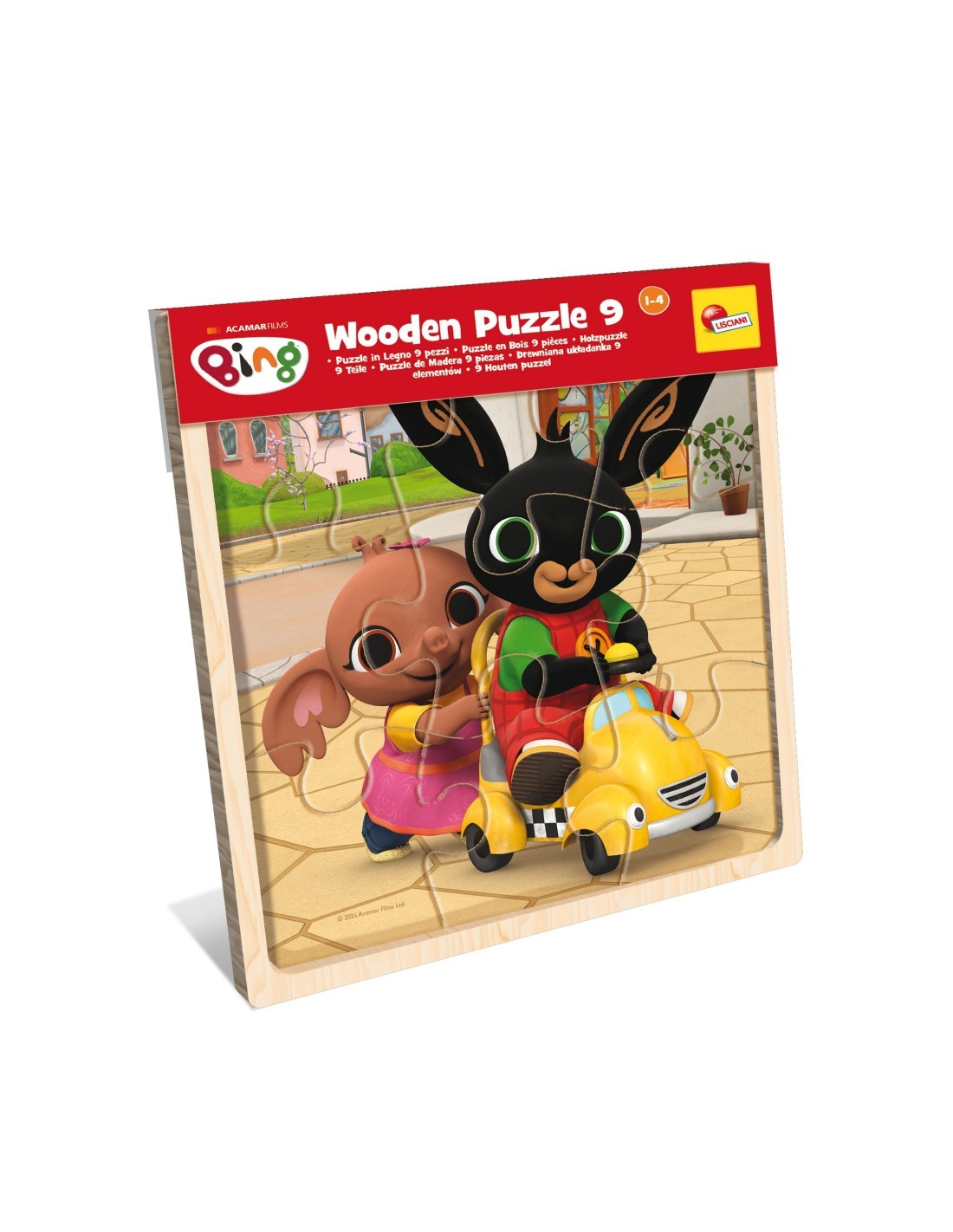 BING PUZZLE IN LEGNO 9PZ