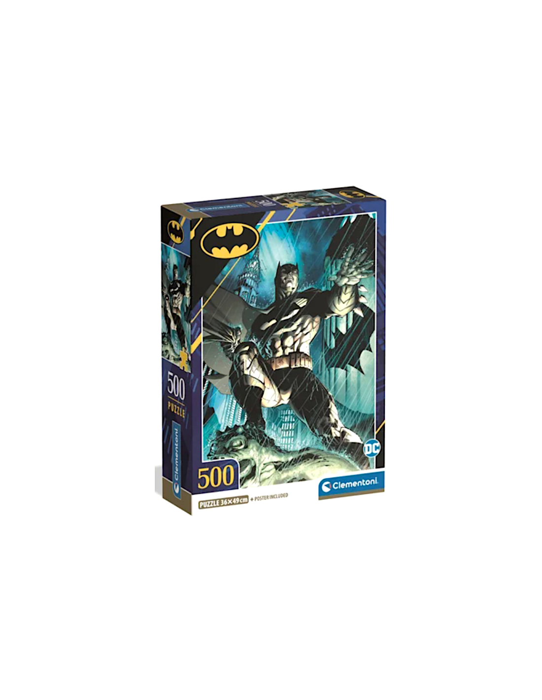 PUZZLE 500PZ CLEMENTONI CON POSTER SUPEREROI DC BATMAN 35593